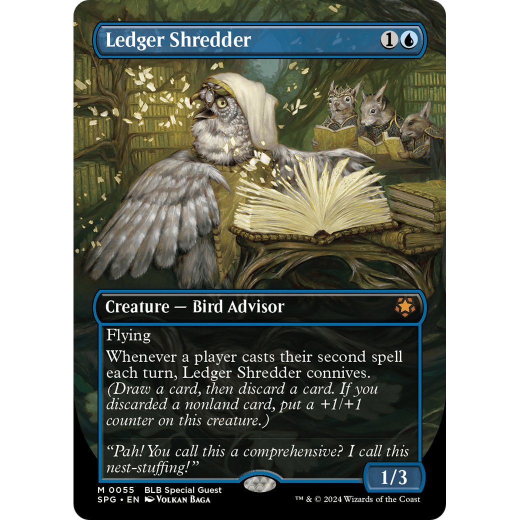 Ledger Shredder (Borderless) (SPG-055) - Special Guests (Borderless)