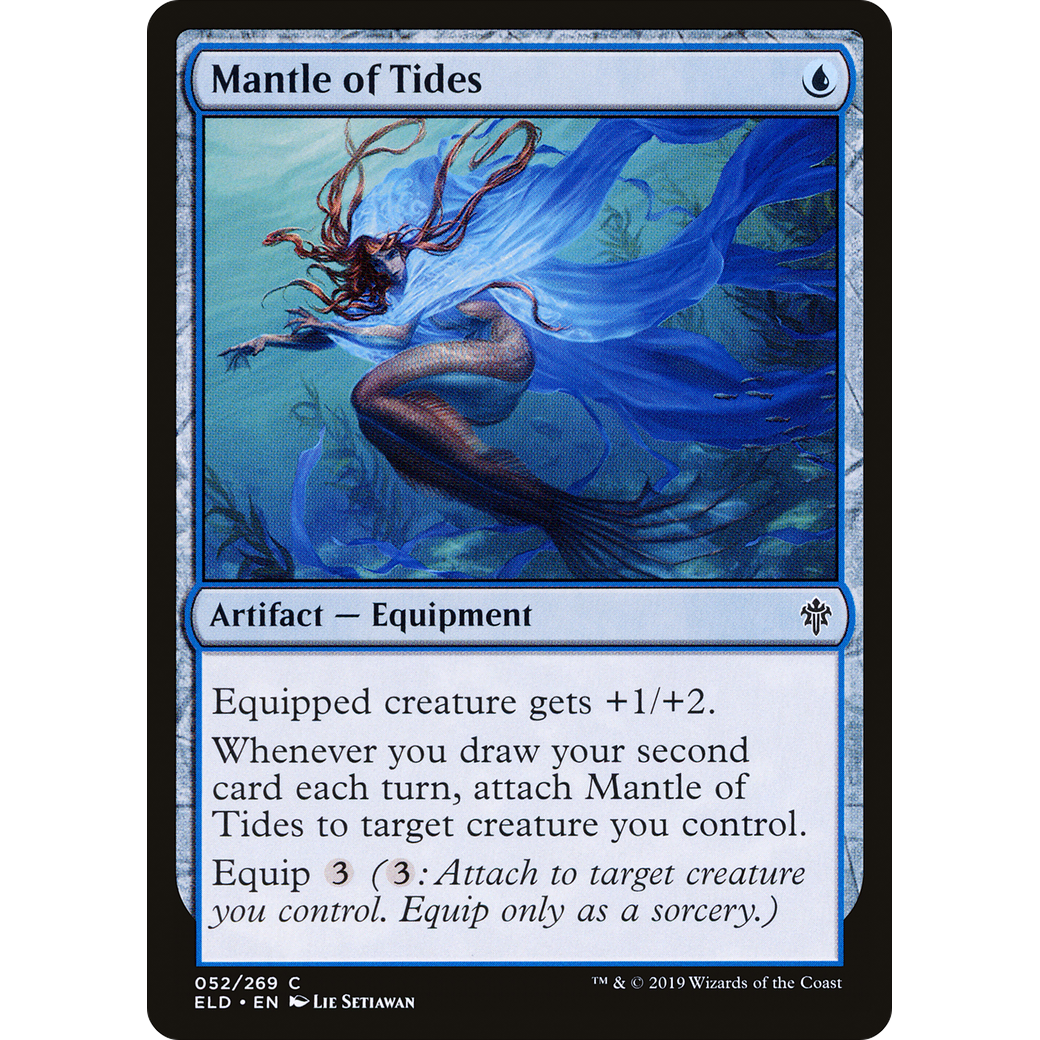 Mantle of Tides (ELD-052) - Throne of Eldraine