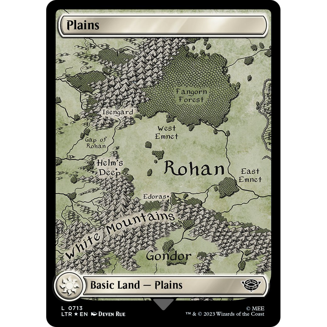 Plains (LTR-713) - The Lord of the Rings: Tales of Middle-earth Foil