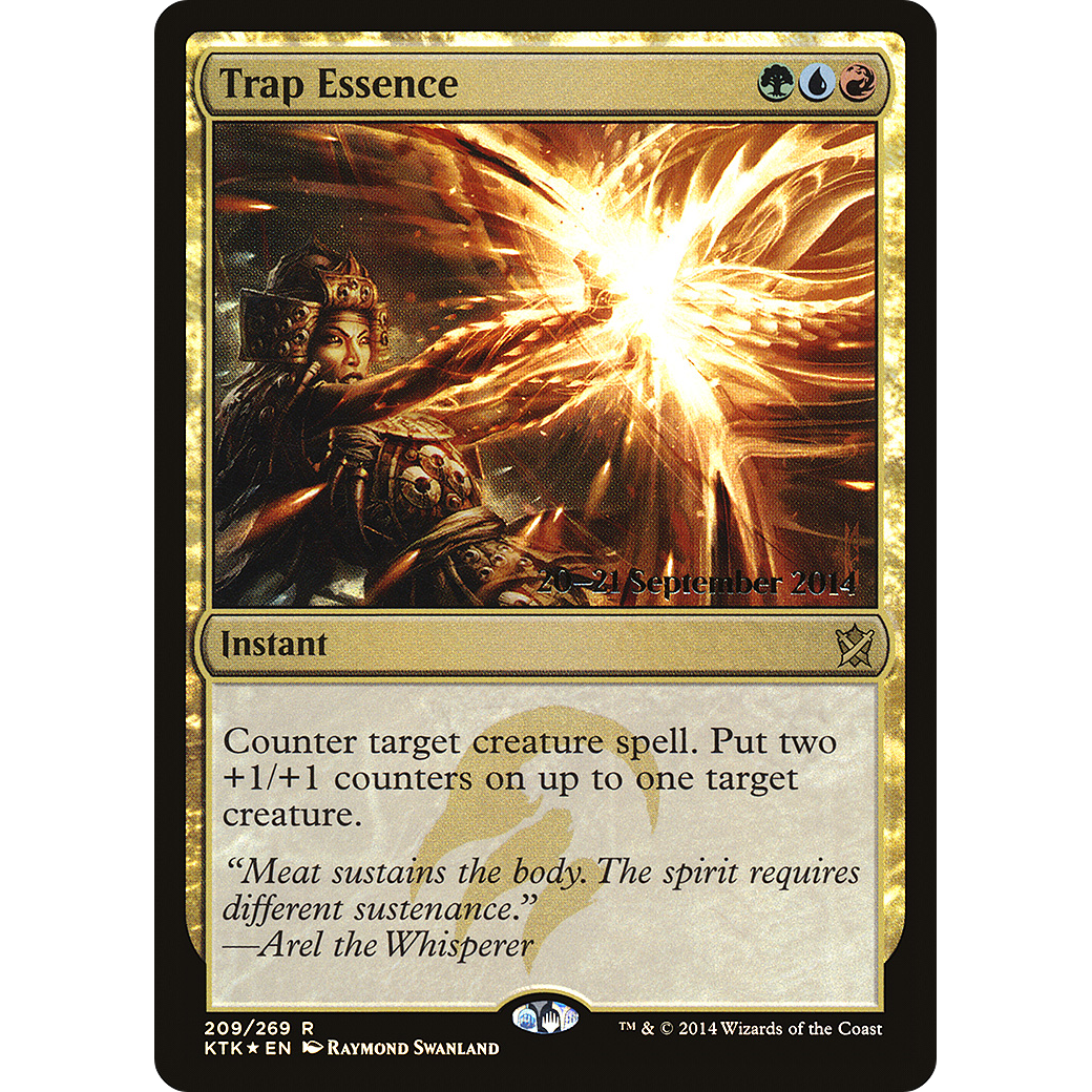 Trap Essence (PRE-209) - Khans of Tarkir Promos Foil