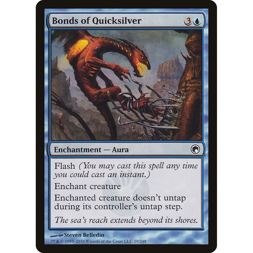 Bonds of Quicksilver (SOM-029) - Scars of Mirrodin Foil