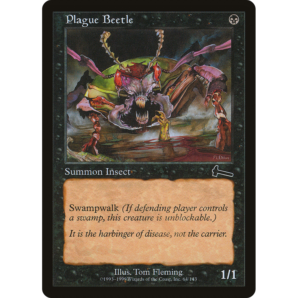 Plague Beetle (ULG-064) - Urza's Legacy Foil