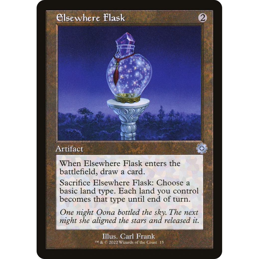 Elsewhere Flask (BRR-015) - The Brothers' War Retro Artifacts Foil