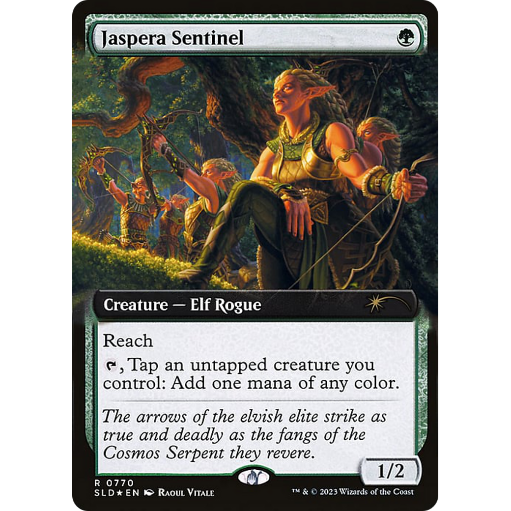 Jaspera Sentinel (Extended Art) (SLD-770) - Secret Lair Drop: (Extended Art) Foil