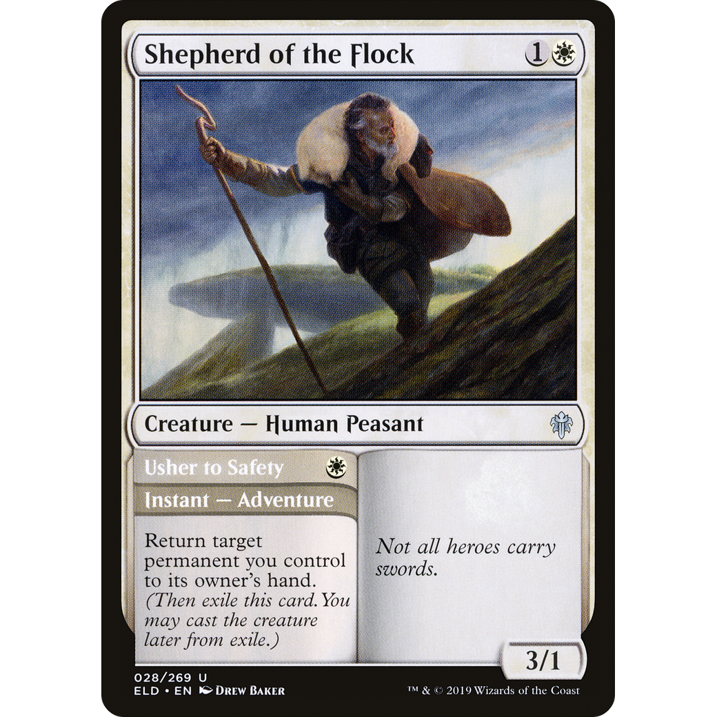 Shepherd of the Flock (ELD-028) - Throne of Eldraine
