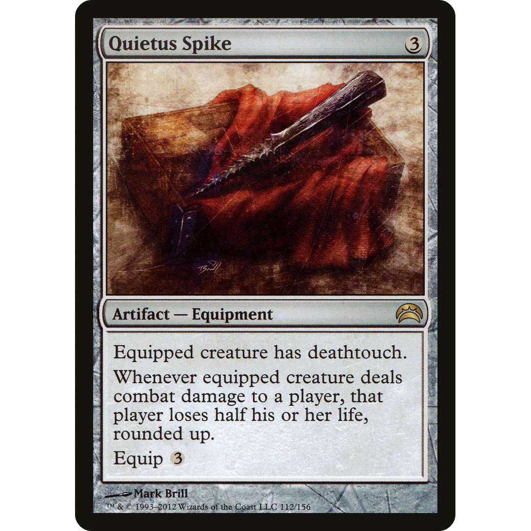 Quietus Spike (PC2-112) - Planechase 2012 Foil