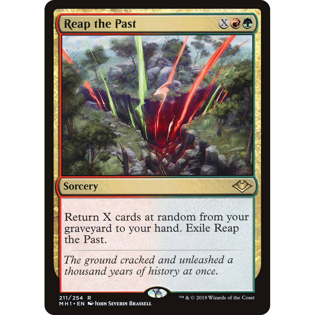 Reap the Past (MH1-211) - Modern Horizons Foil