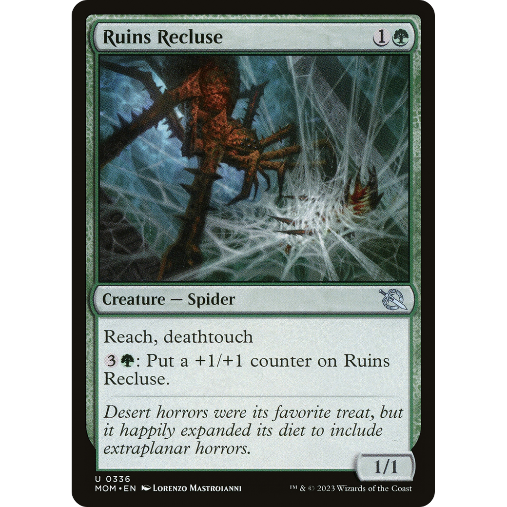 Ruins Recluse (MOM-336) - March of the Machine Foil