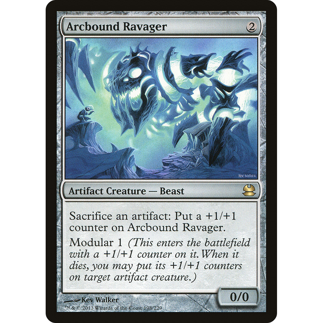 Arcbound Ravager (MMA-198) - Modern Masters Foil