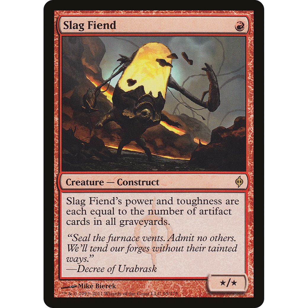 Slag Fiend (NPH-095) - New Phyrexia Foil