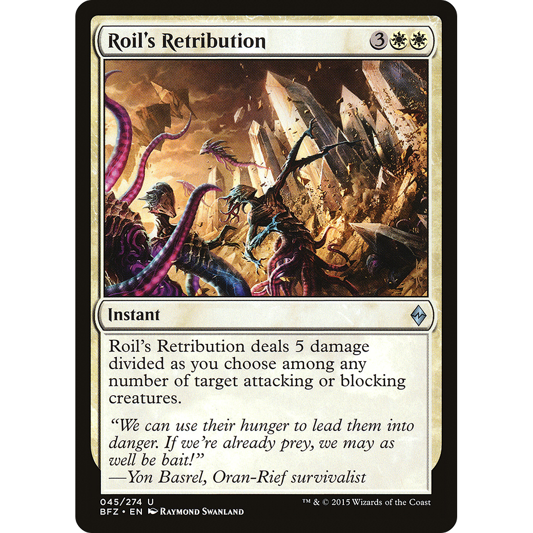 Roil's Retribution (BFZ-045) - Battle for Zendikar
