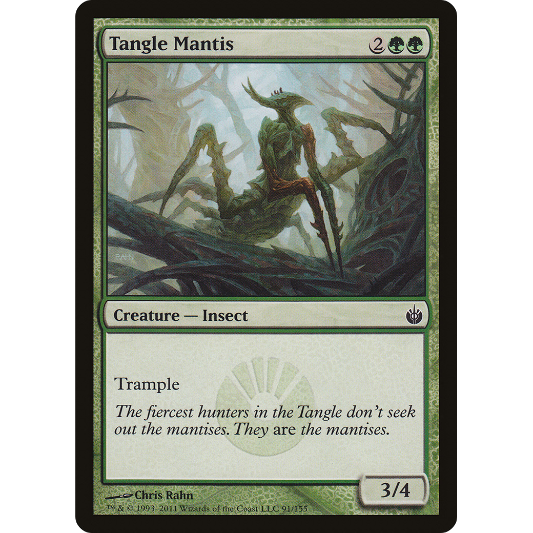 Tangle Mantis (MBS-091) - Mirrodin Besieged Foil