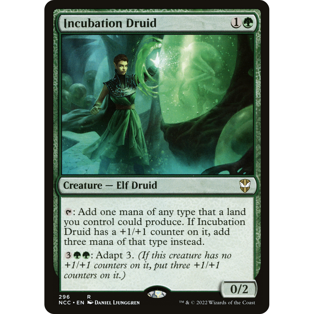 Incubation Druid (NCC-296) - New Capenna Commander
