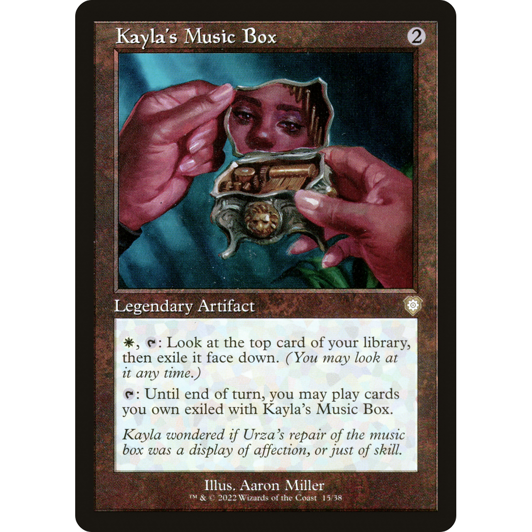 Kayla's Music Box (Retro Frame) (BRC-015) - The Brothers' War Commander