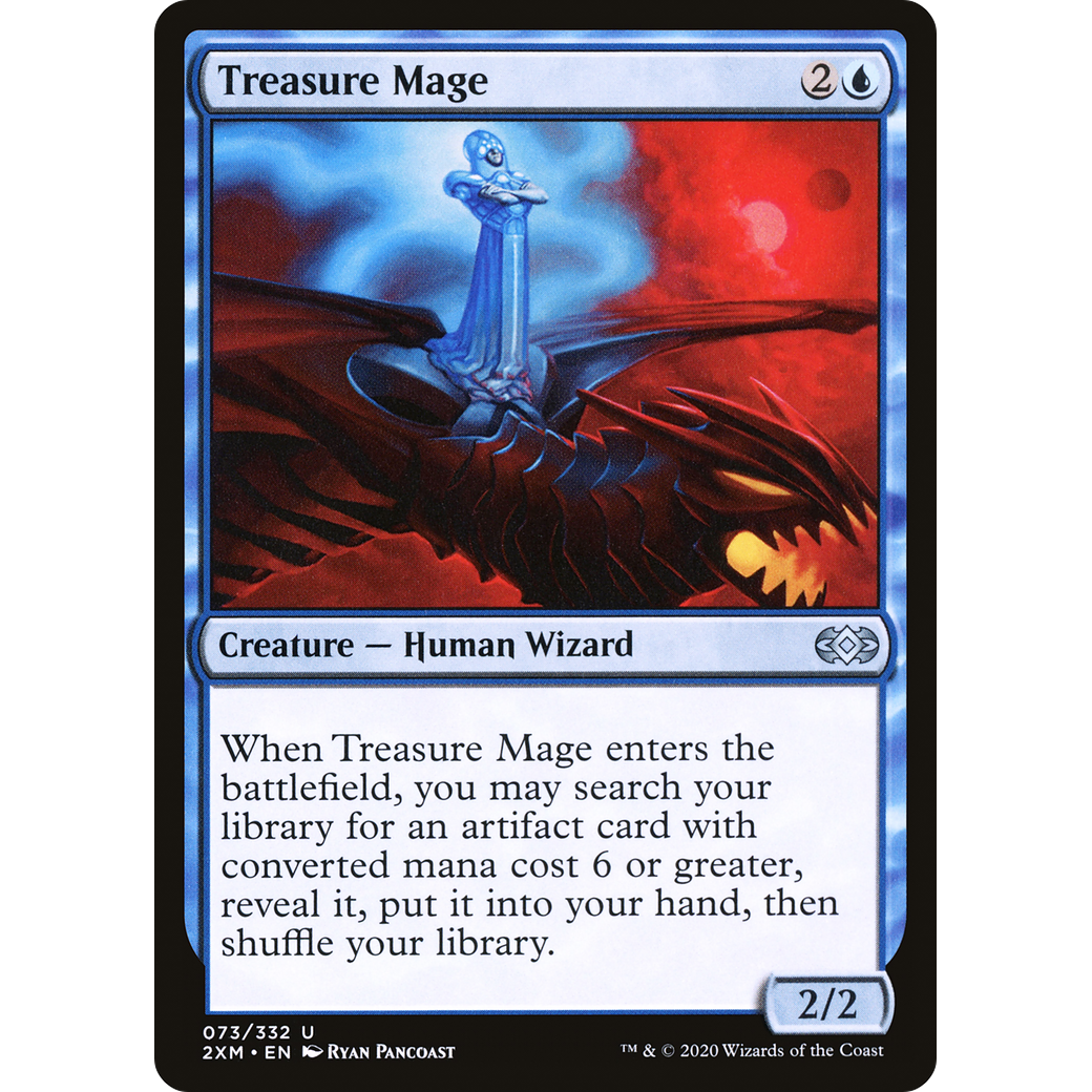 Treasure Mage (2XM-073) - Double Masters