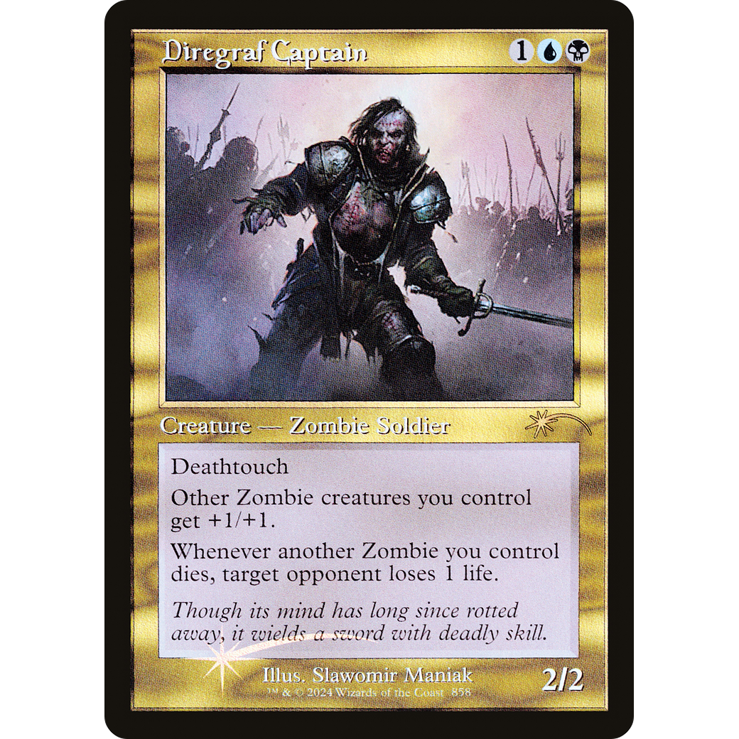 Diregraf Captain (Retro Frame) (SLD-858) - Secret Lair Drop Foil