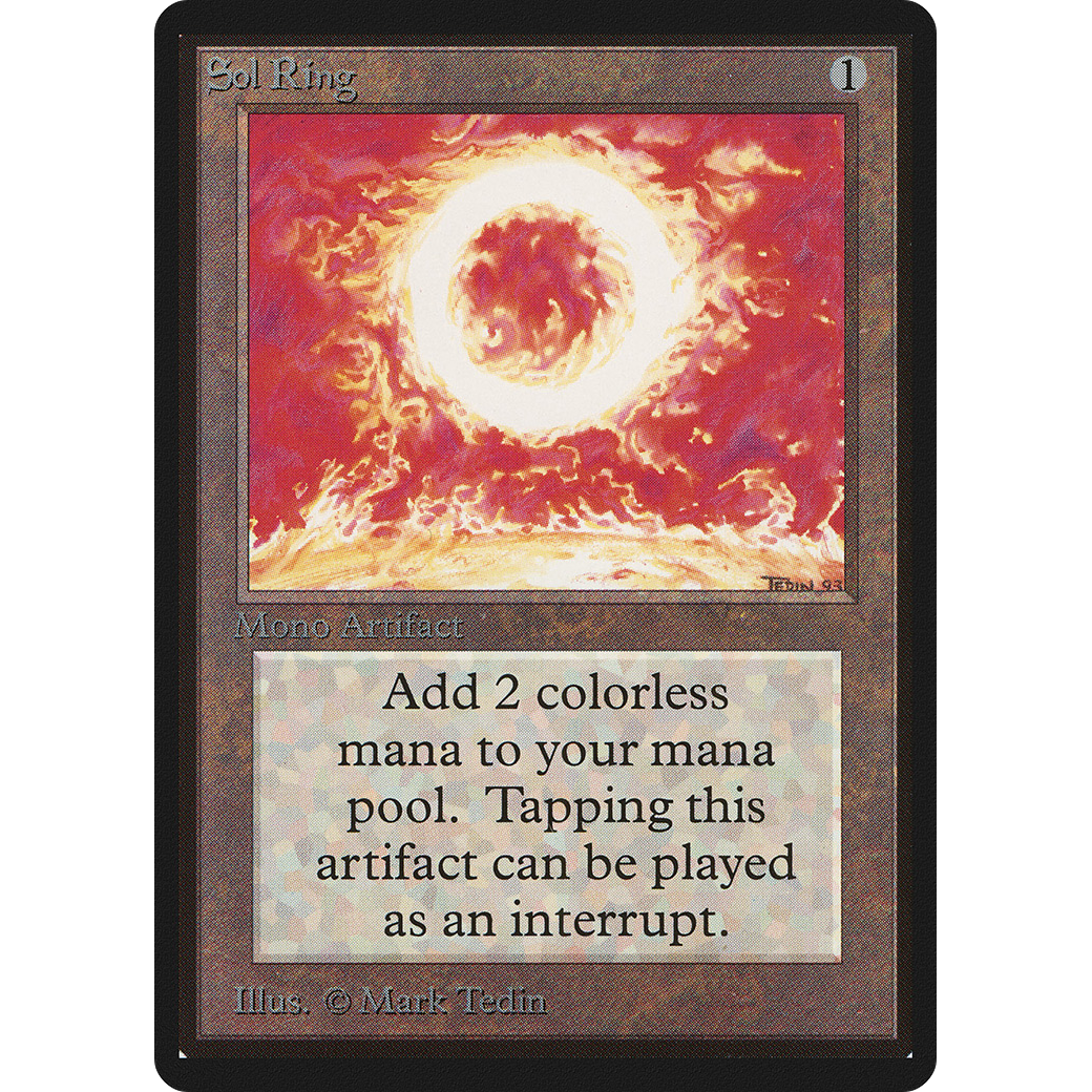 Sol Ring (LEB-) - Limited Edition Beta