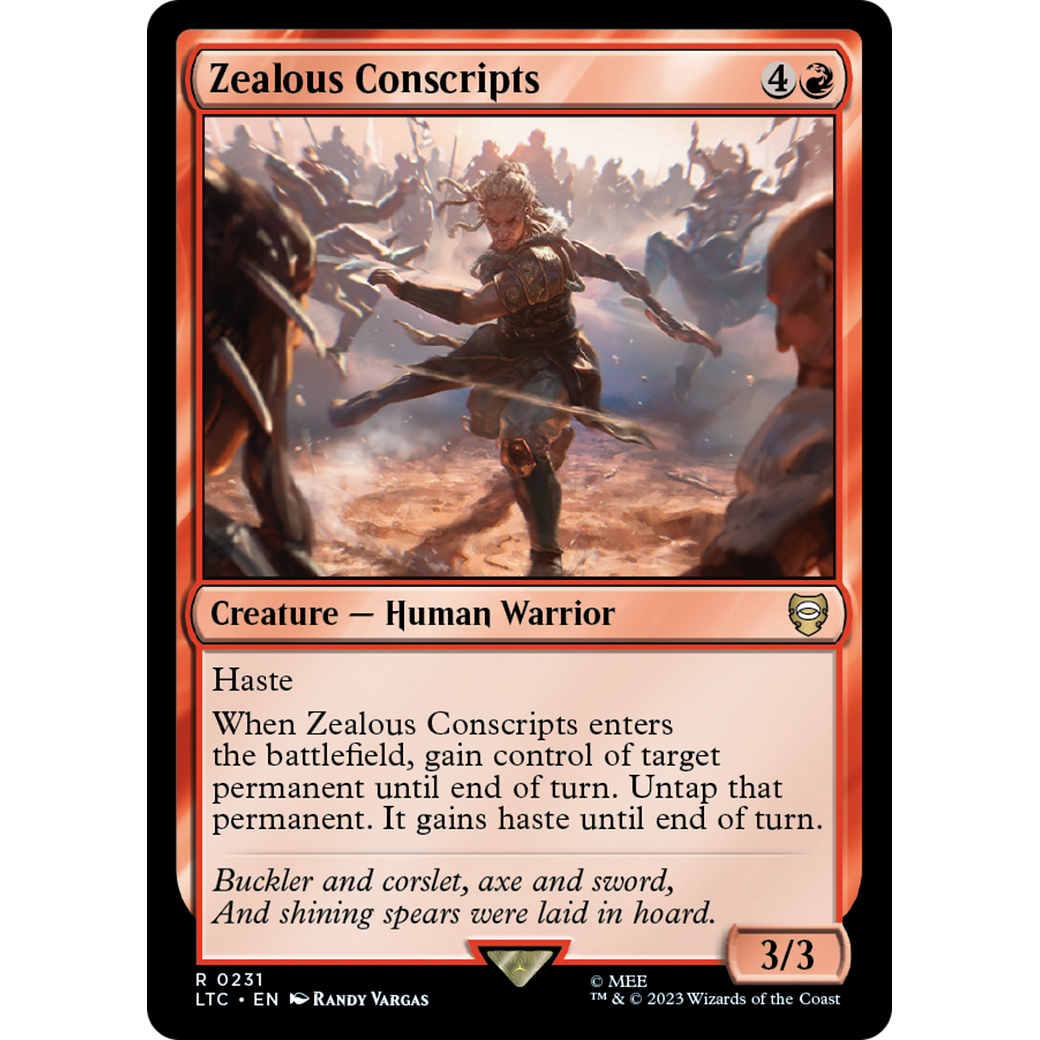 Zealous Conscripts (LTC-231) - Tales of Middle-earth Commander