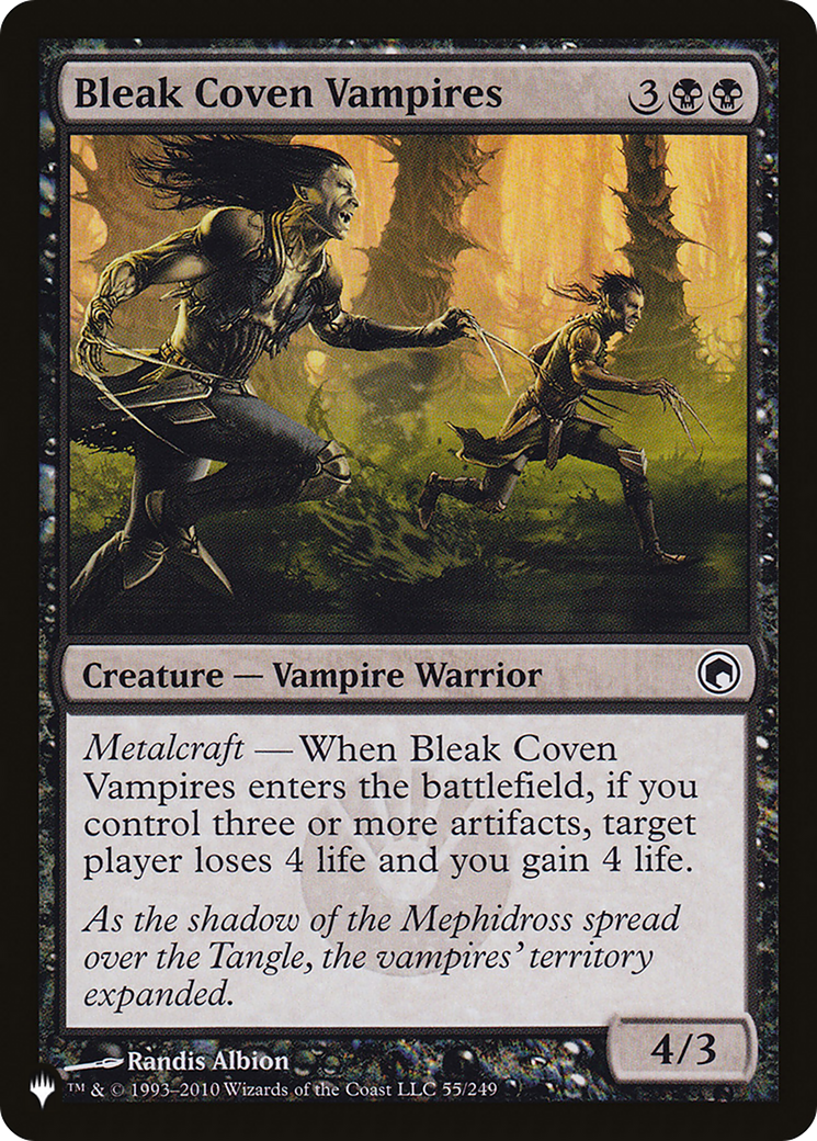Bleak Coven Vampires (LIST-55/249) - The List