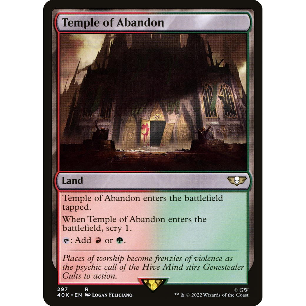 Temple of Abandon (40K-297) - Warhammer 40,000 Commander