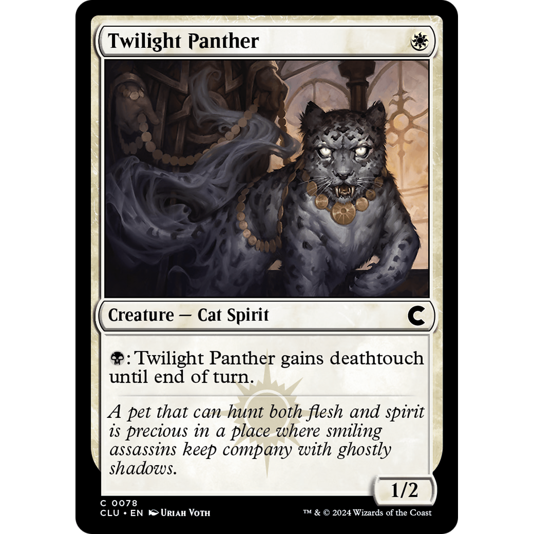Twilight Panther (CLU-078) - Ravnica: Clue Edition
