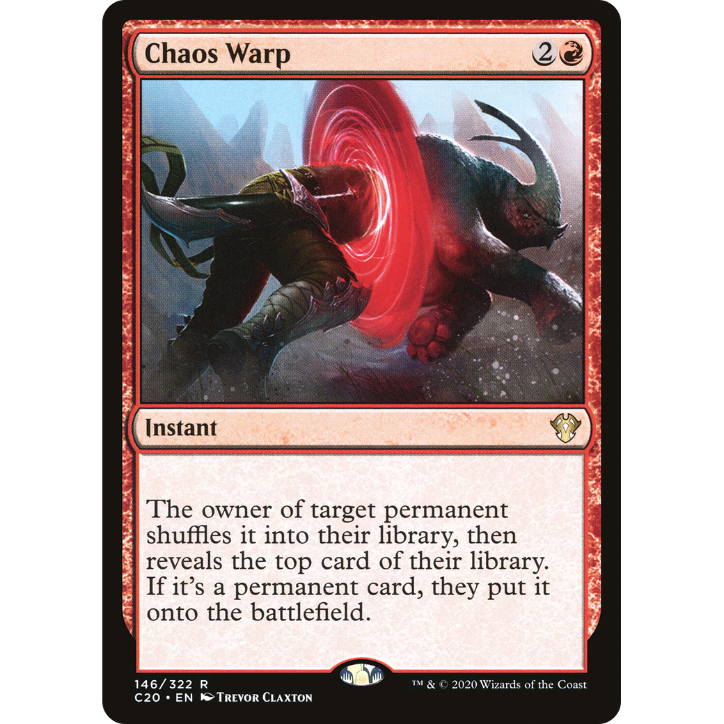 Chaos Warp (C20-146) - Commander 2020