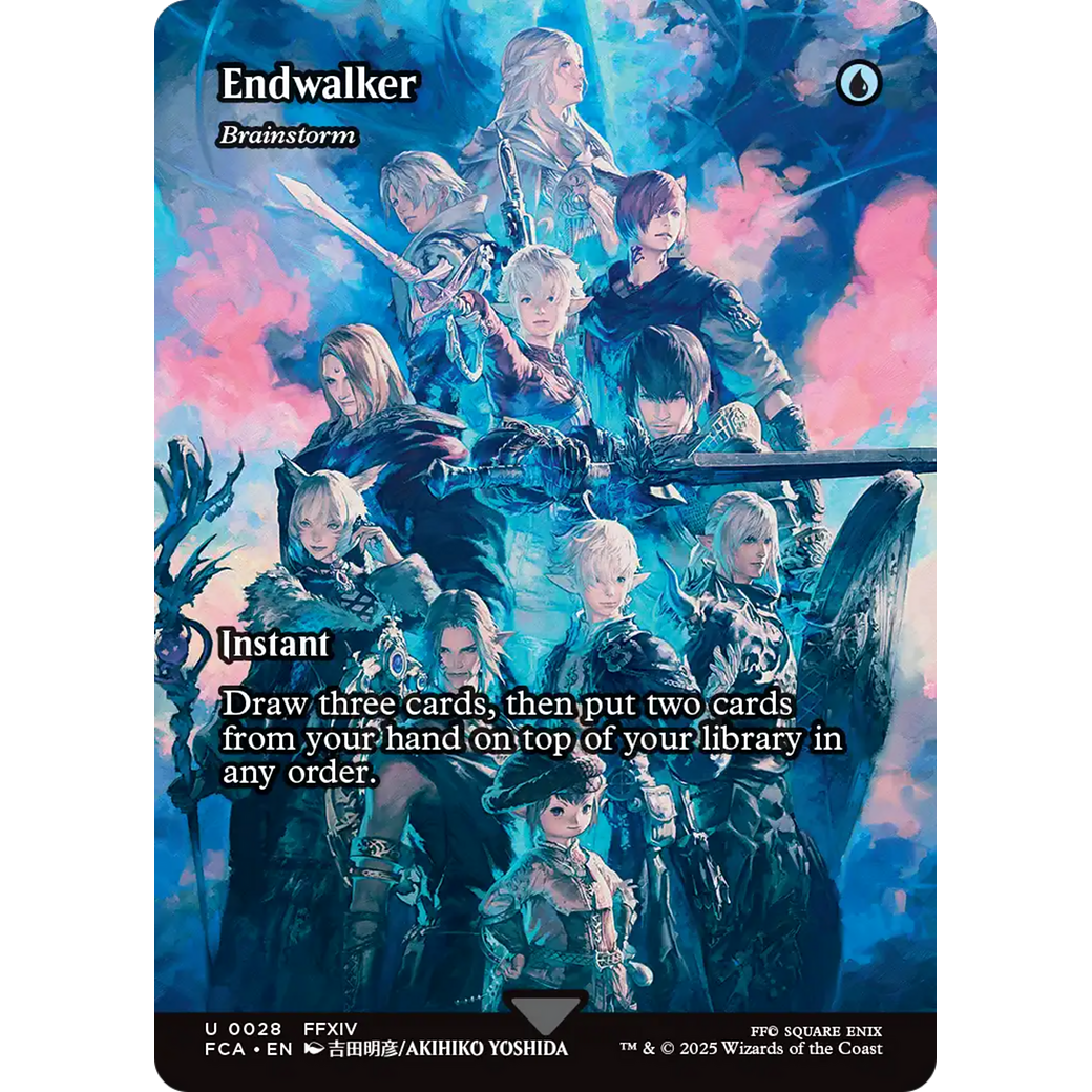Endwalker - Brainstorm (Showcase) (FCA-028) - FINAL FANTASY: Through the Ages / Endwalker (Borderless)