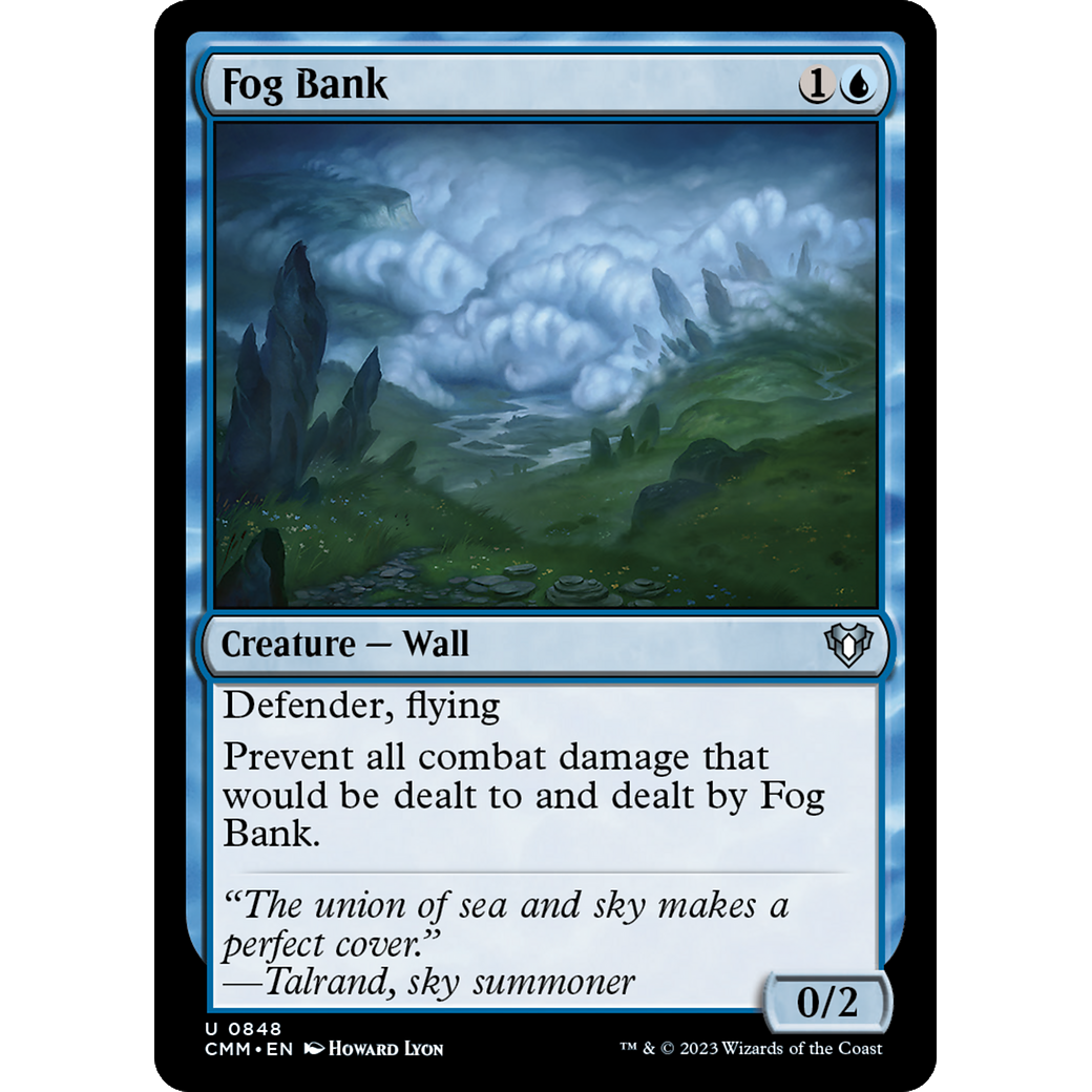 Fog Bank (CMM-848) - Commander Masters