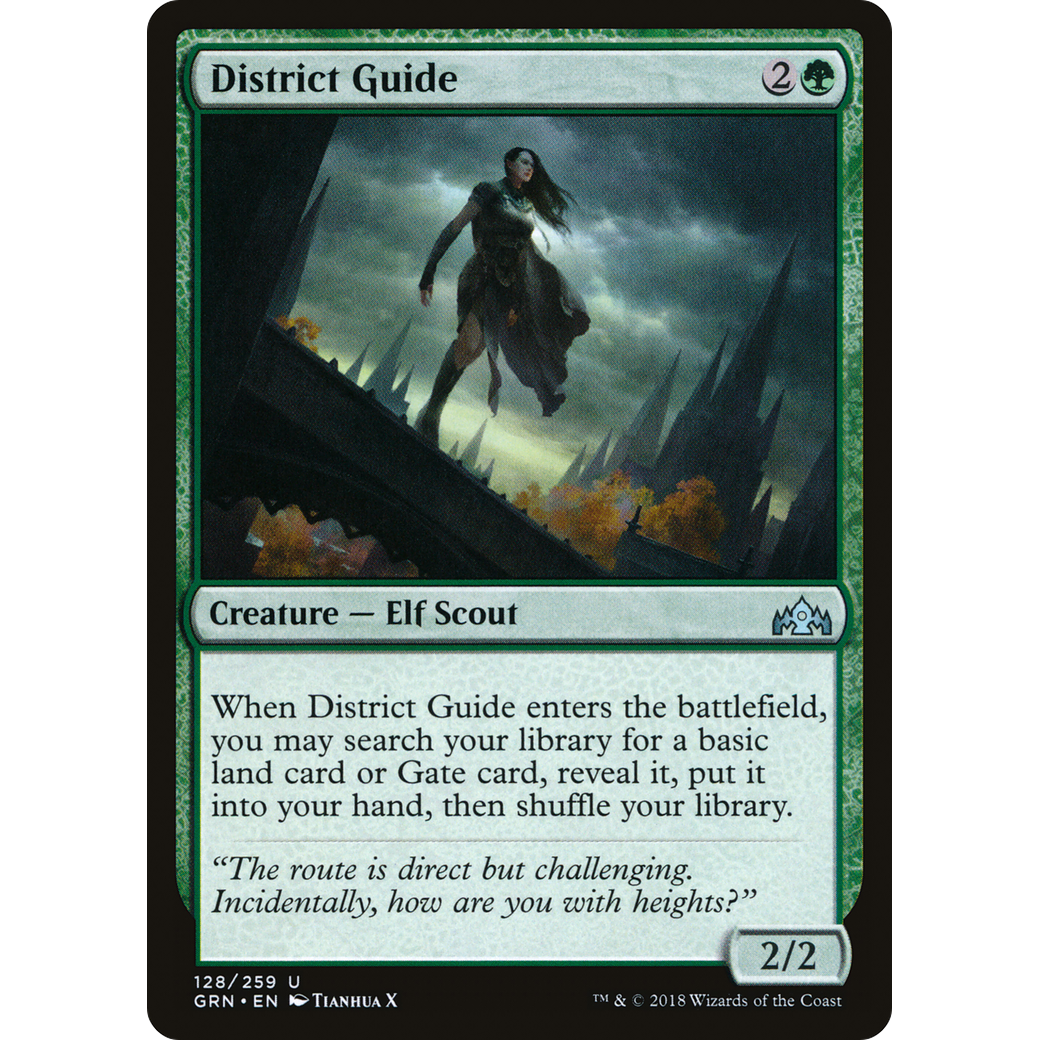 District Guide (GRN-128) - Guilds of Ravnica
