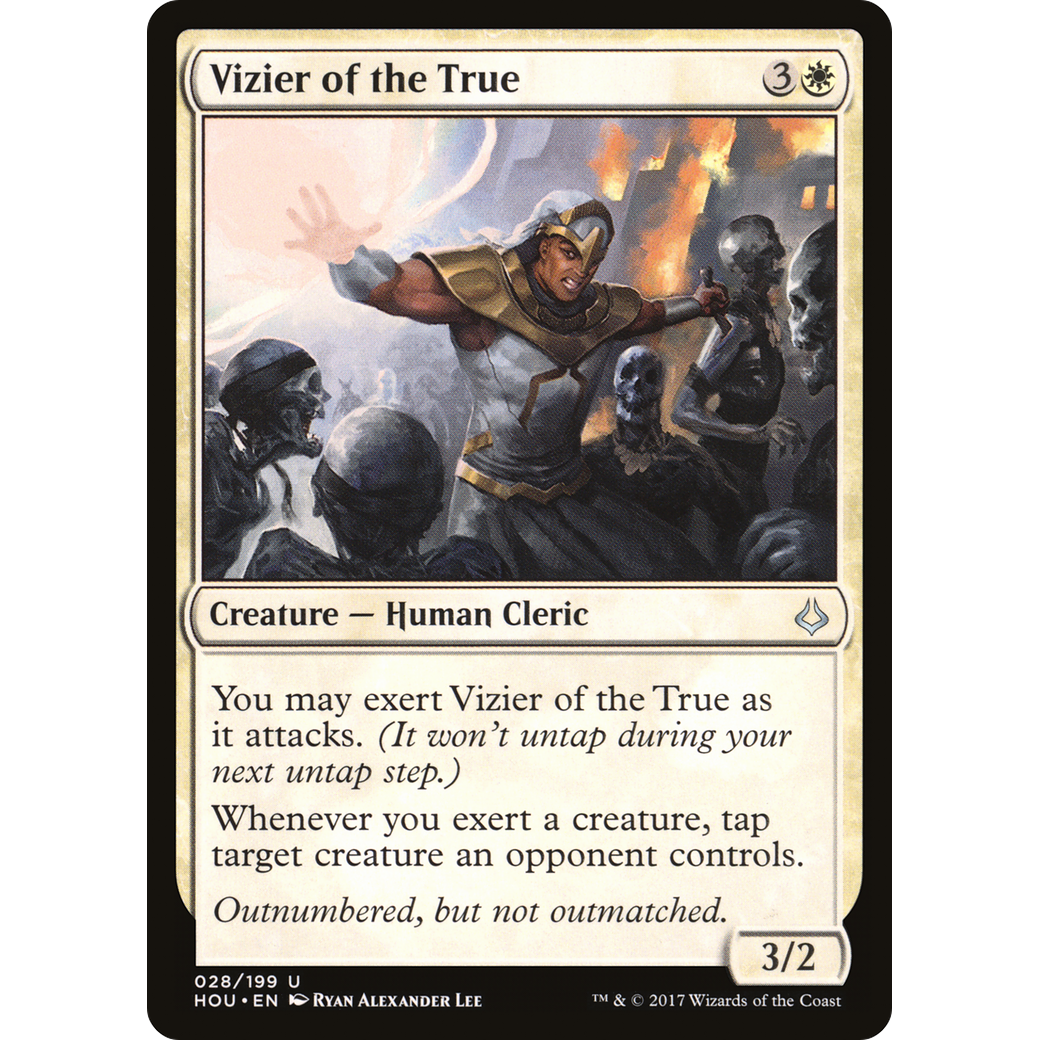 Vizier of the True (HOU-028) - Hour of Devastation Foil