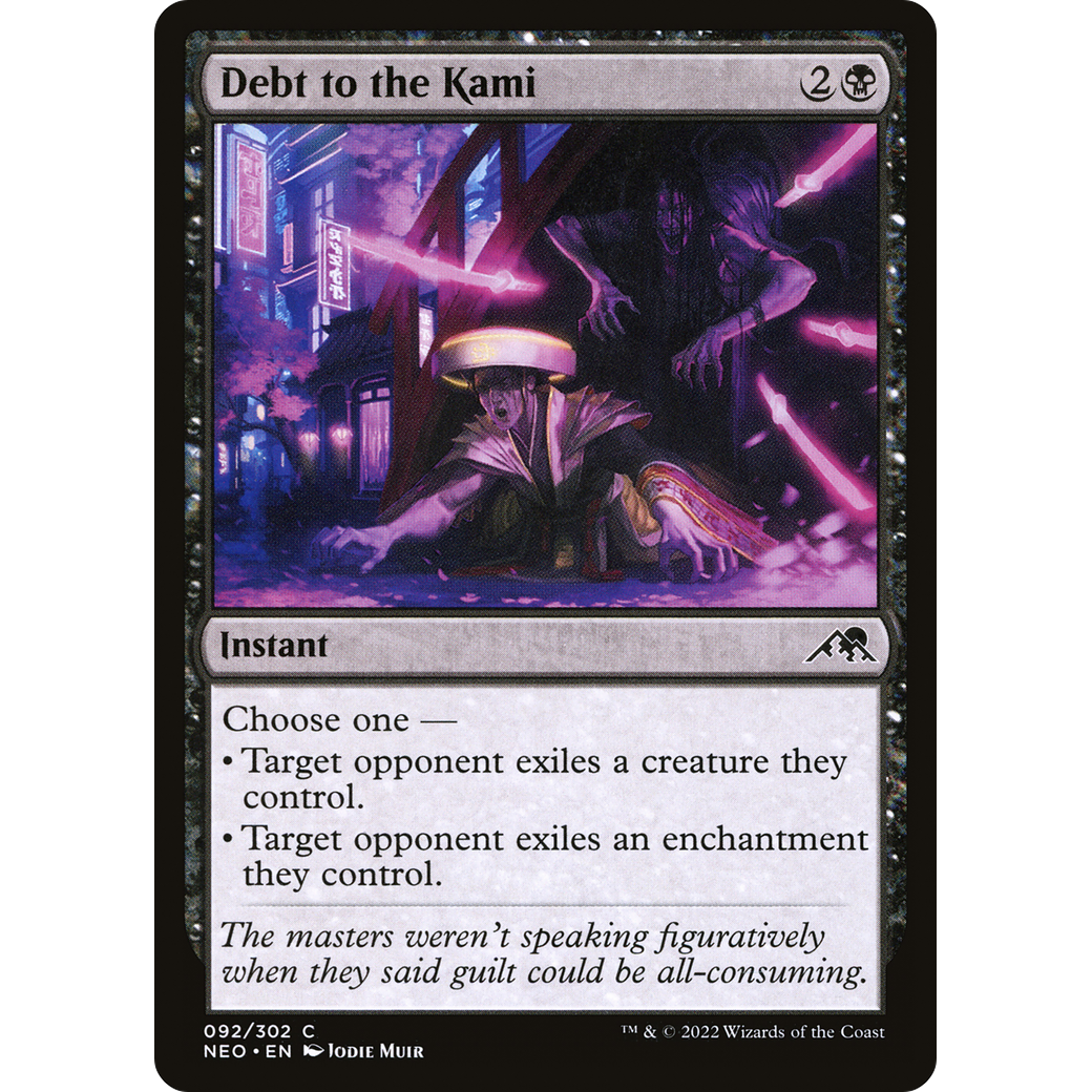 Debt to the Kami (NEO-092) - Kamigawa: Neon Dynasty