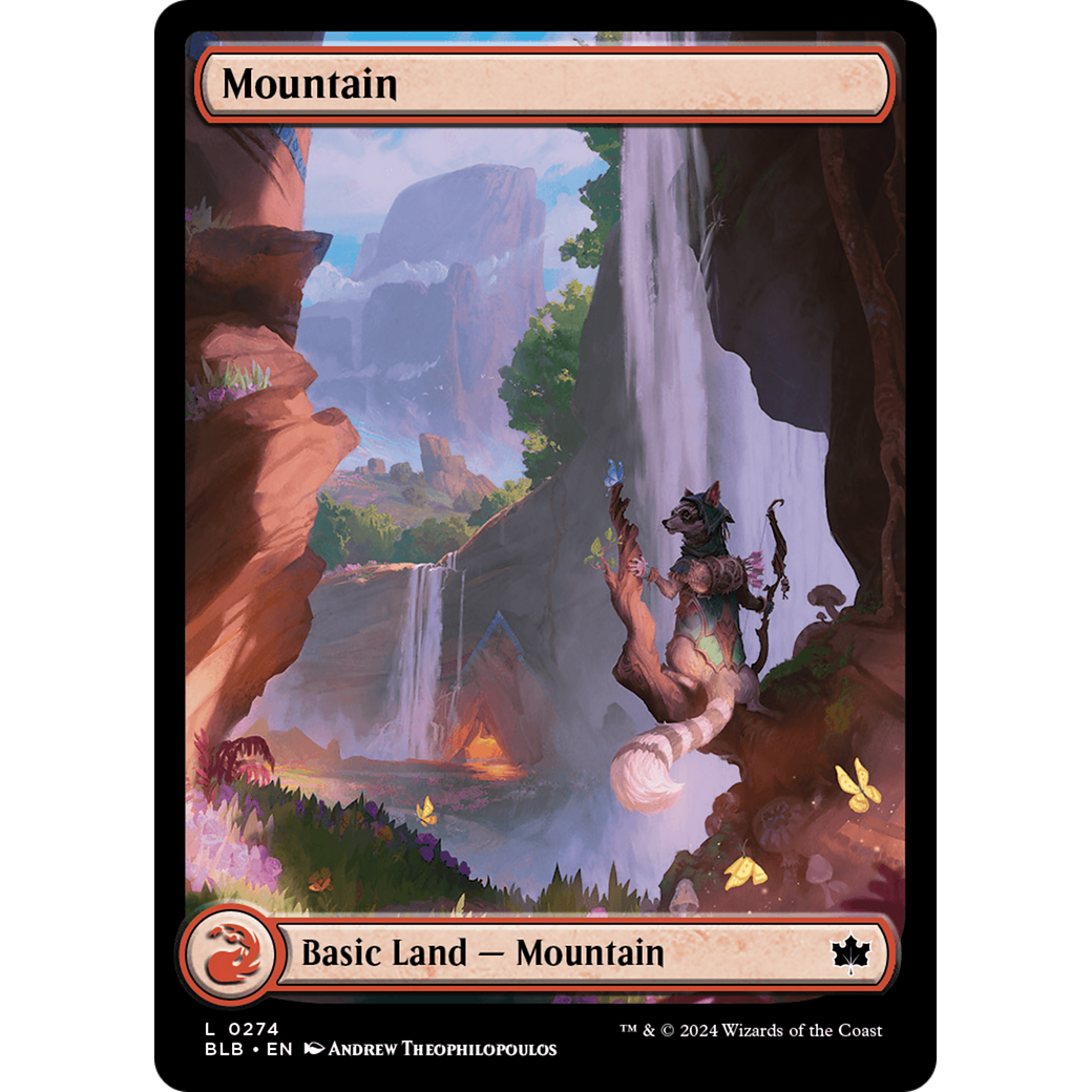 Mountain (BLB-274) - Bloomburrow Foil