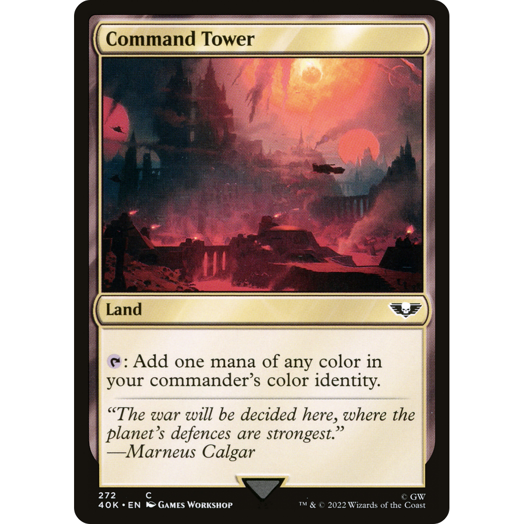 Command Tower (40K-272) - Warhammer 40,000 Commander