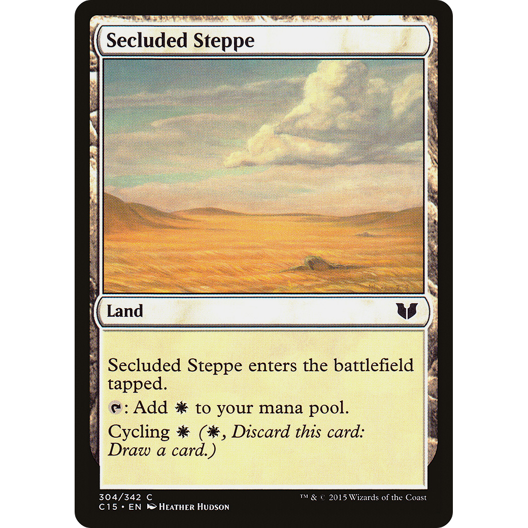 Secluded Steppe (C15-304) - Commander 2015