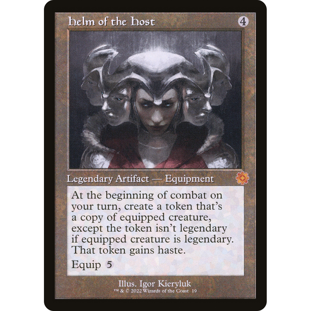 Helm of the Host (BRR-019) - The Brothers' War Retro Artifacts