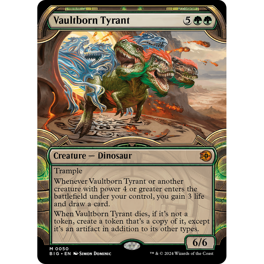 Vaultborn Tyrant (Showcase) (BIG-050) - The Big Score: (Showcase)