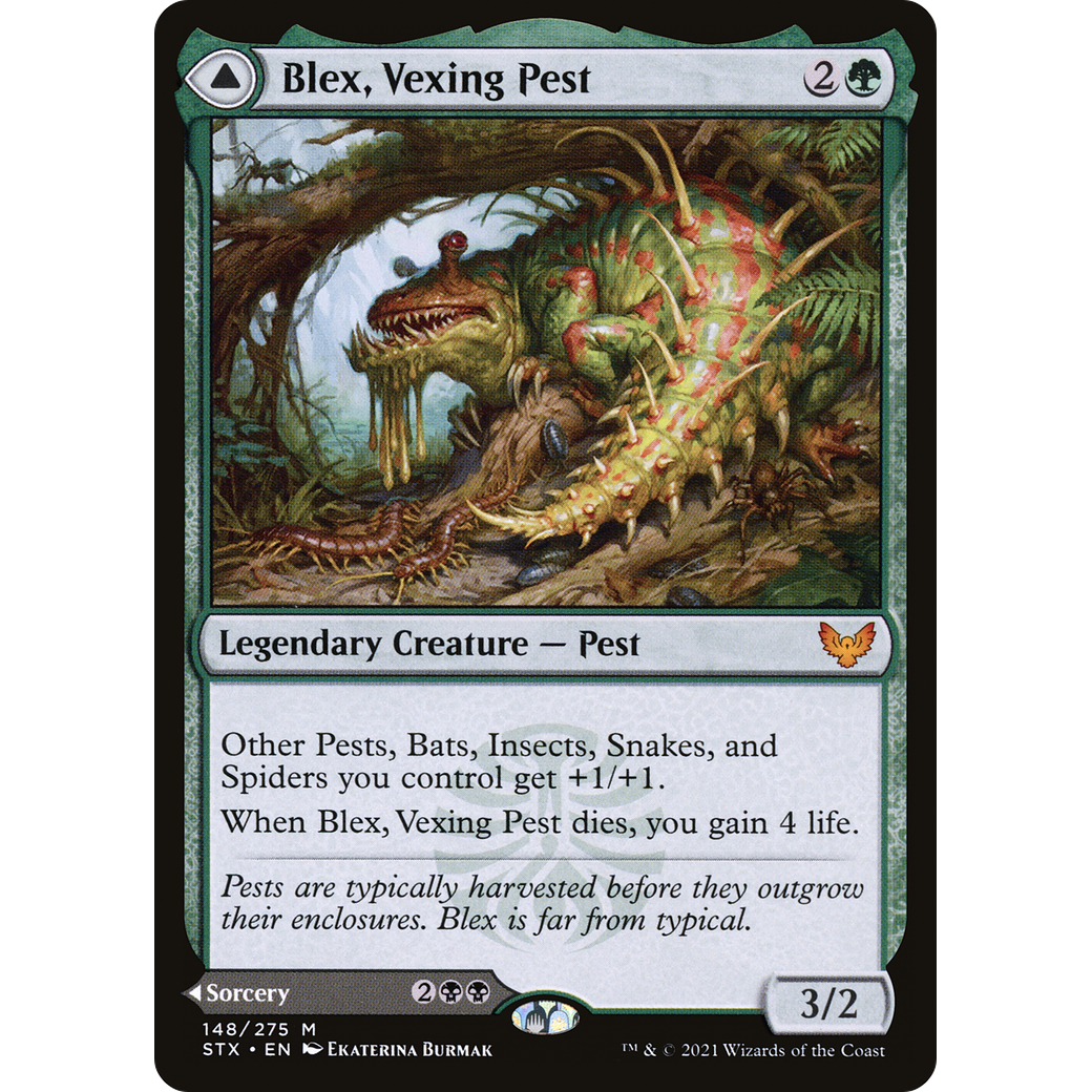 Blex, Vexing Pest (STX-148) - Strixhaven: School of Mages