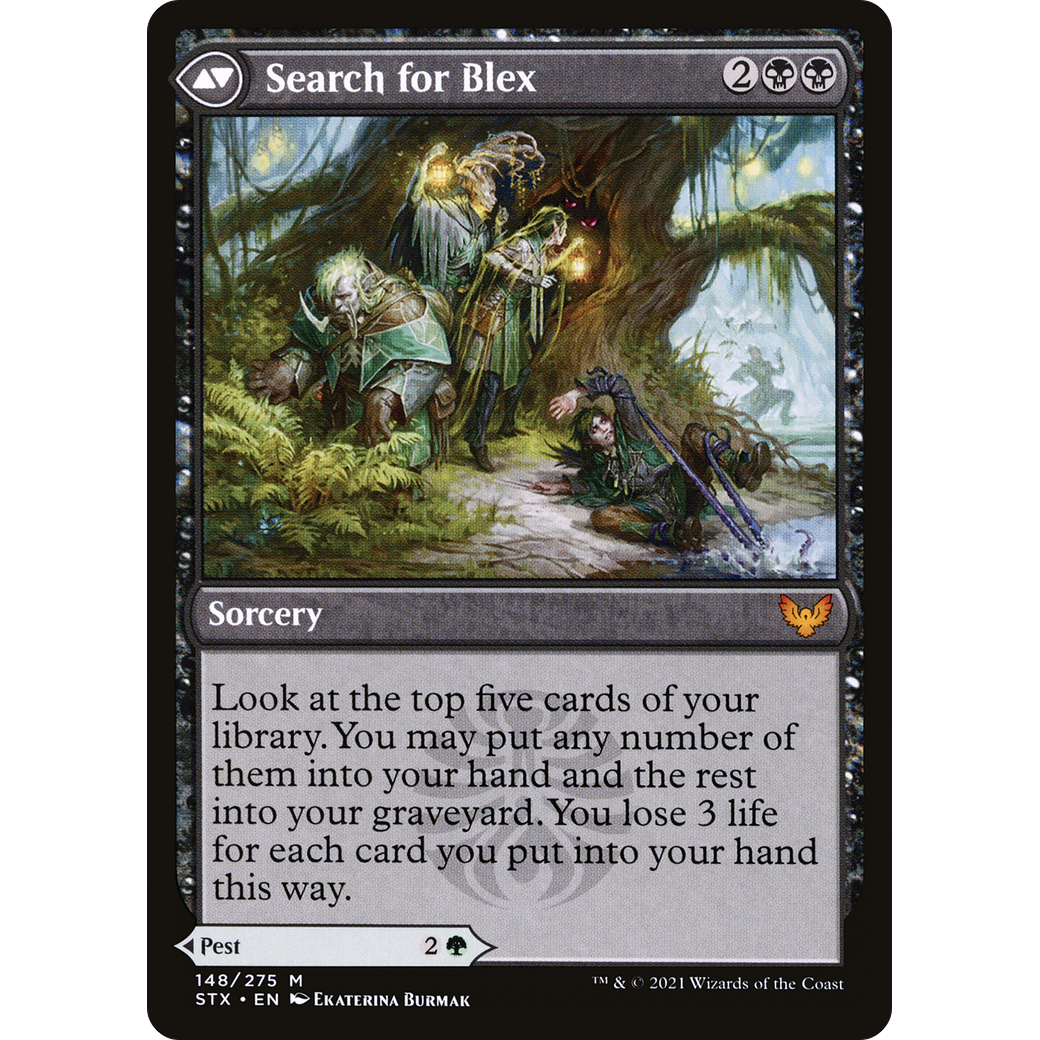 Blex, Vexing Pest (STX-148) - Strixhaven: School of Mages Foil