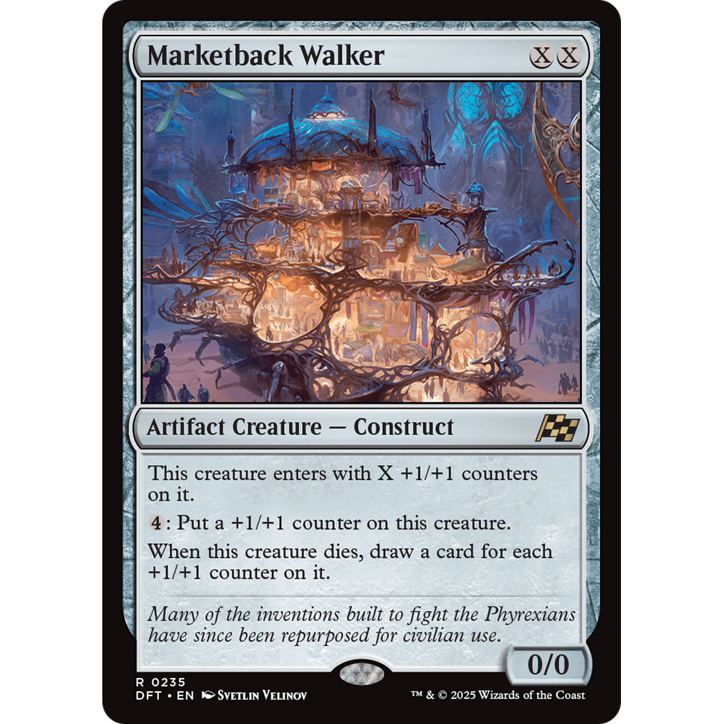 Marketback Walker (DFT-235) - Aetherdrift Foil