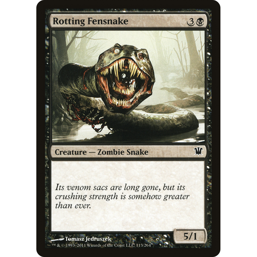 Rotting Fensnake (ISD-113) - Innistrad Foil