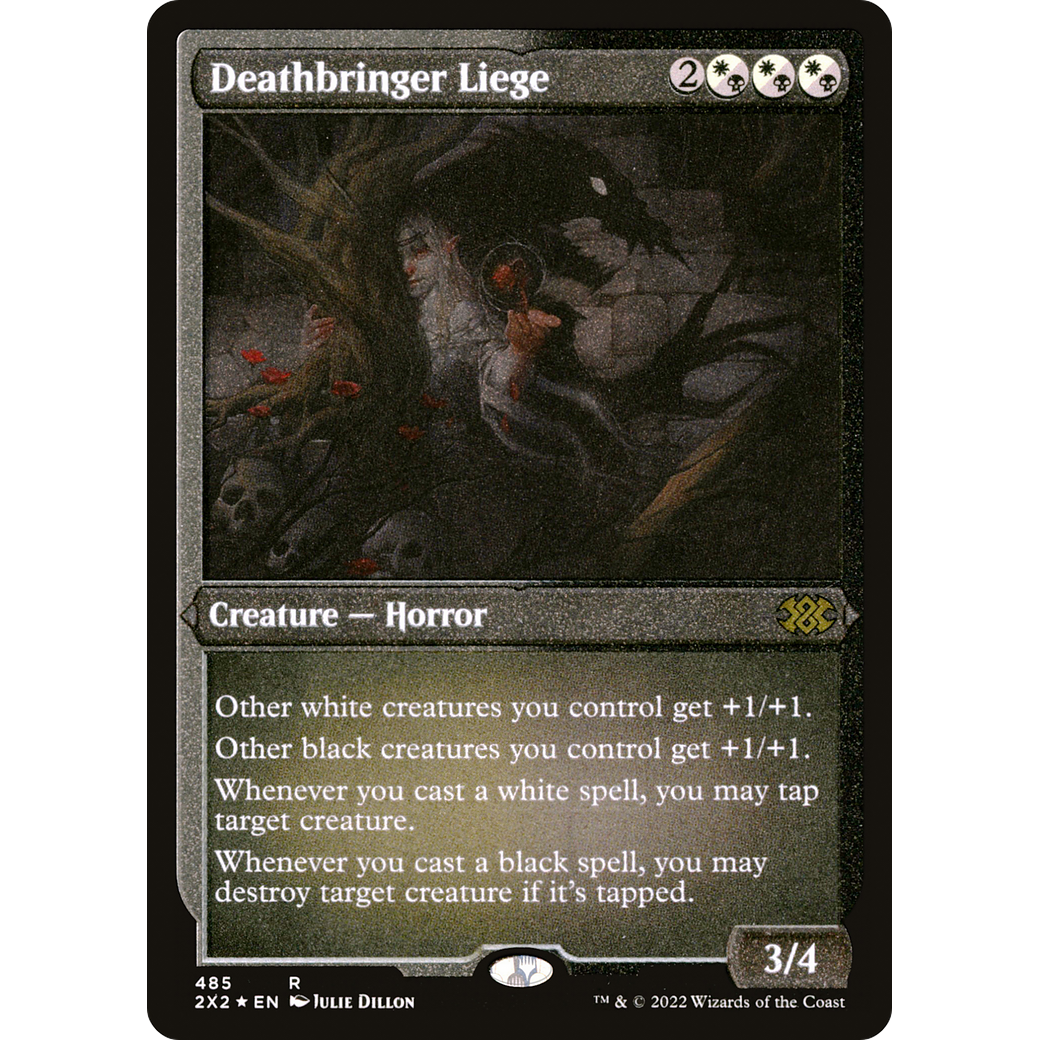 Deathbringer Liege (Foil Etched) (2X2-485) - Double Masters 2022 Foil