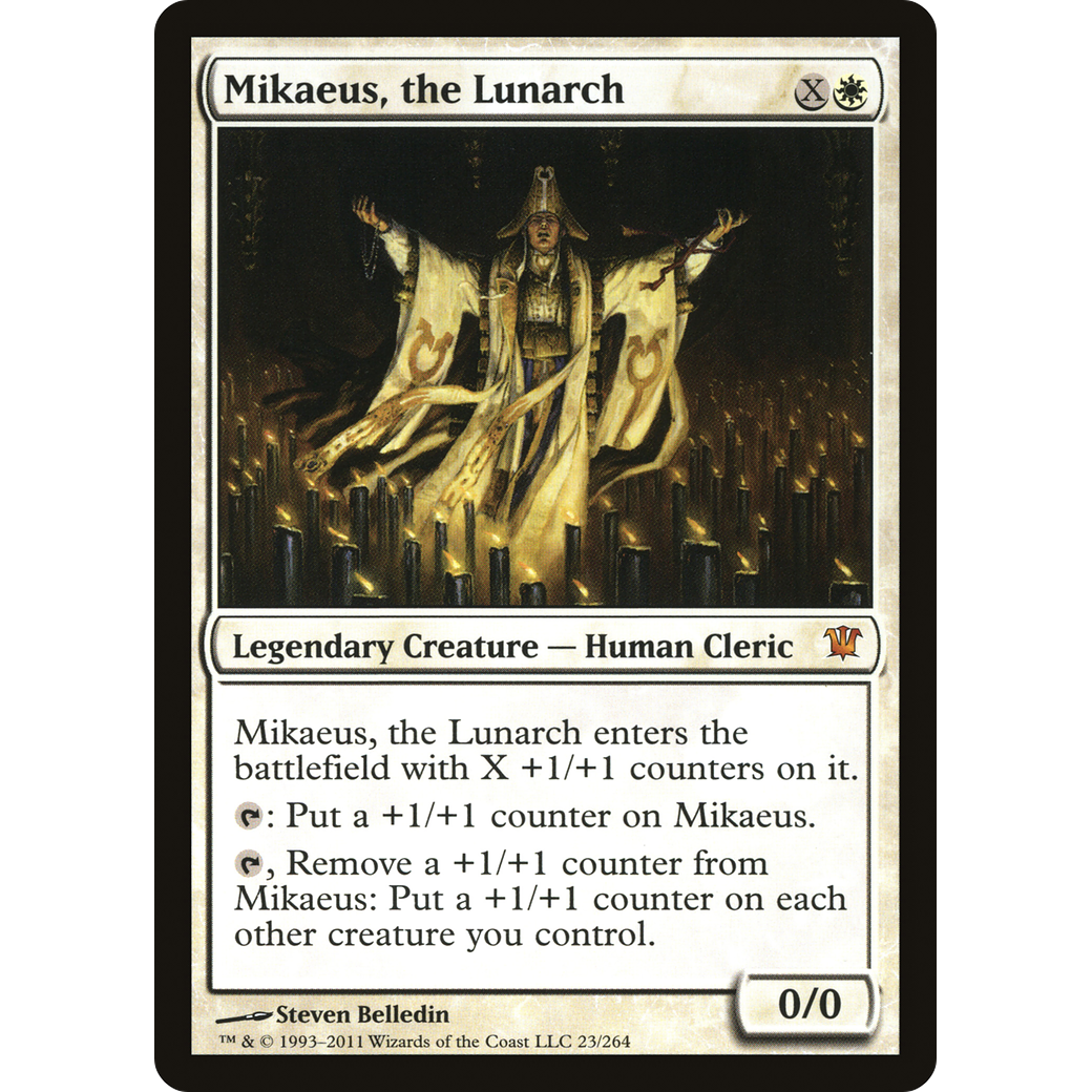 Mikaeus, the Lunarch (ISD-023) - Innistrad Foil