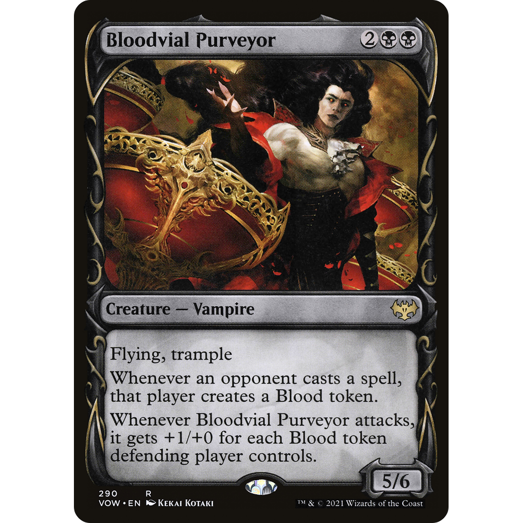 Bloodvial Purveyor (Showcase) (VOW-290) - Innistrad: Crimson Vow: (Showcase)