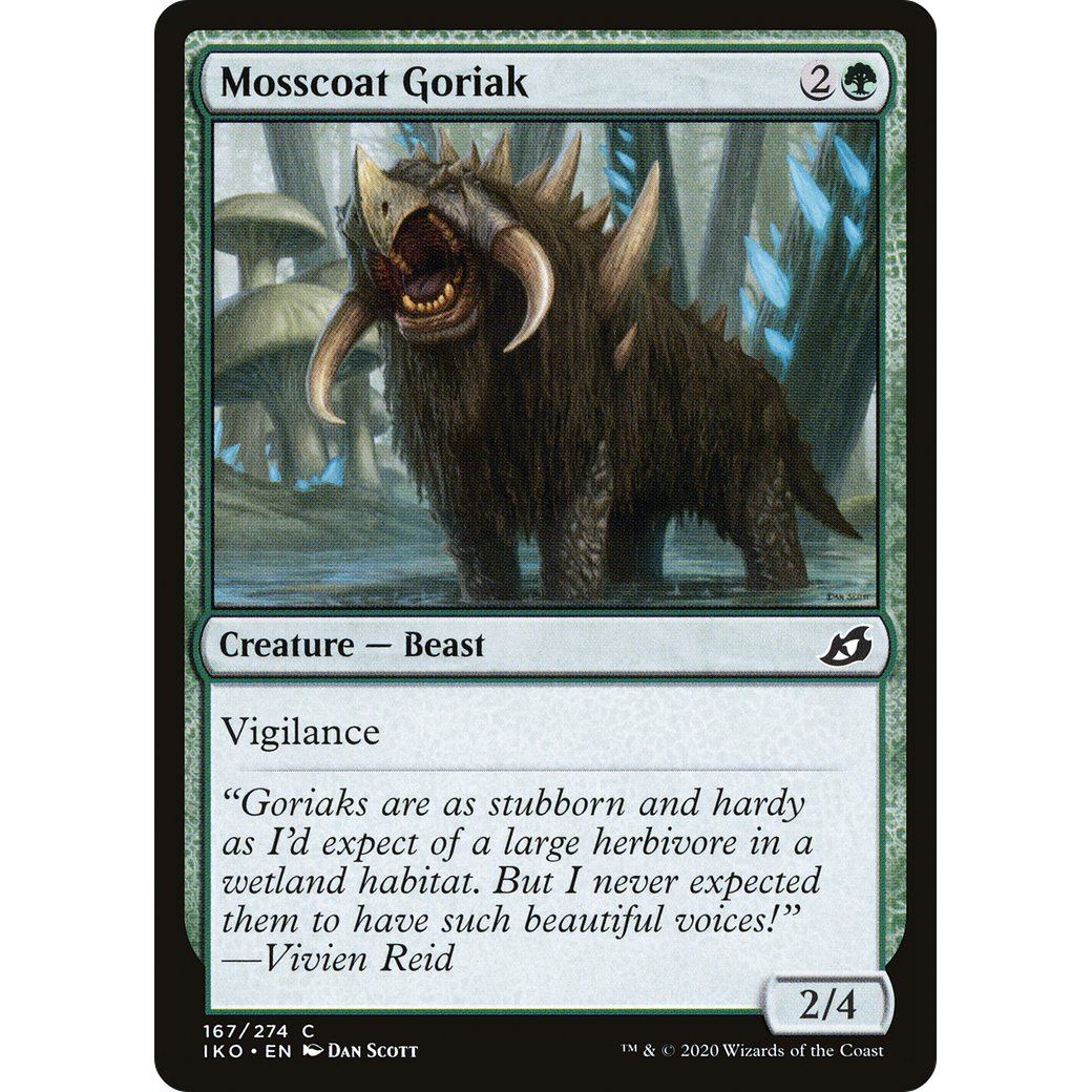 Mosscoat Goriak (IKO-167) - Ikoria: Lair of Behemoths