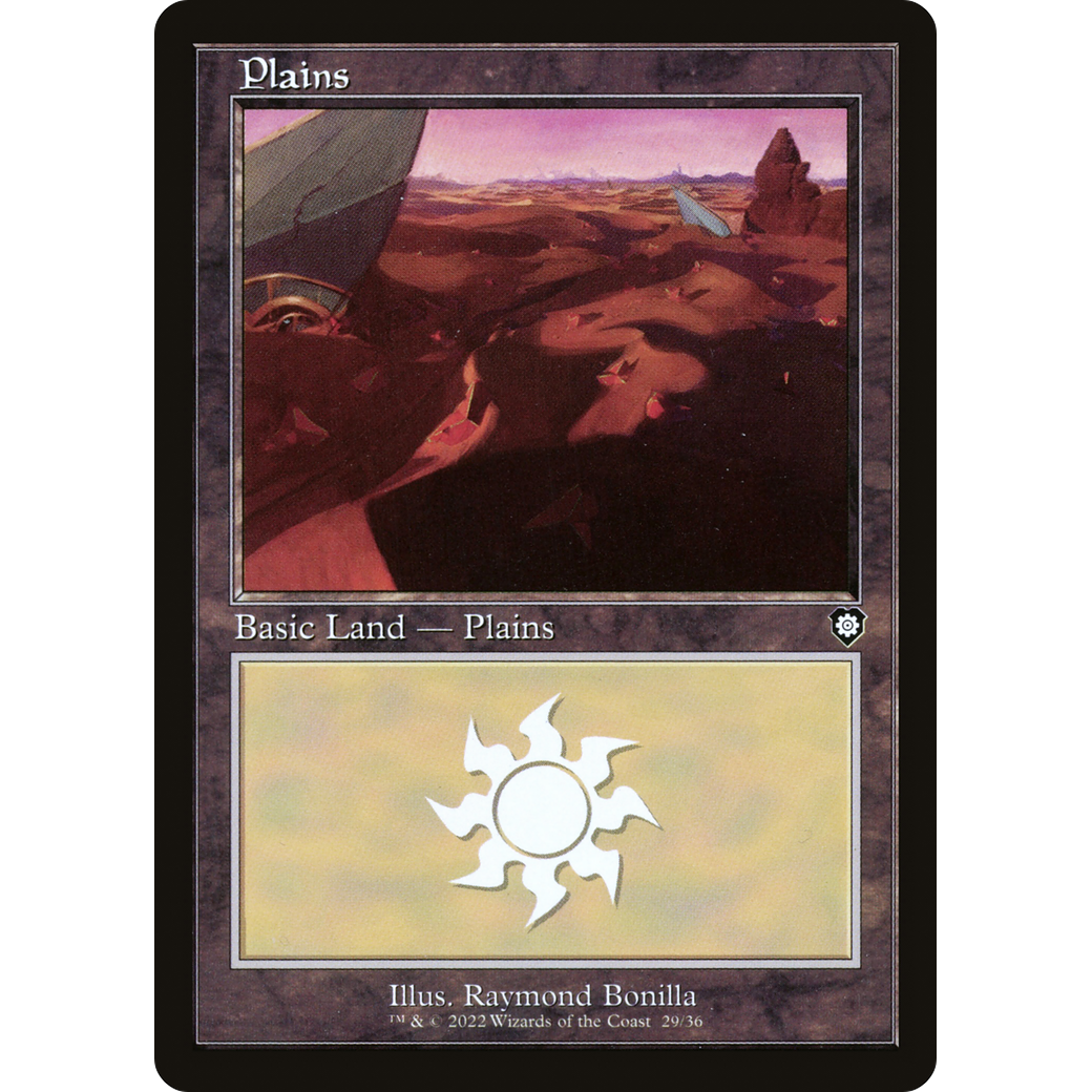 Plains (29) (Retro Frame) (BRC-029) - The Brothers' War Commander