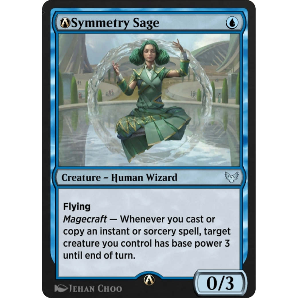 A-Symmetry Sage (STX-A-56) - Strixhaven: School of Mages
