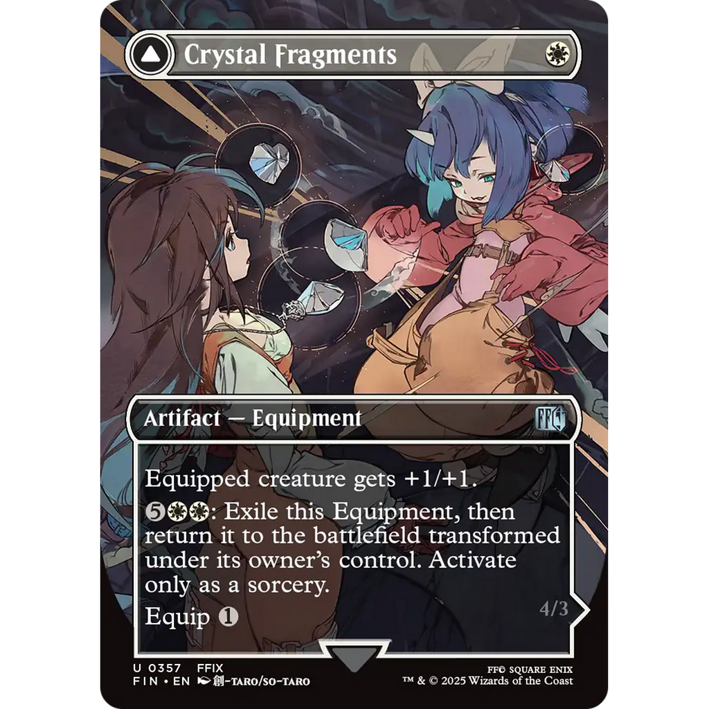 Crystal Fragments // Summon: Alexander (FIN-357) - FINAL FANTASY: (enc Crystal Fragments // Summon: Alexander (FIN-357) - FINAL FANTASY: (enc