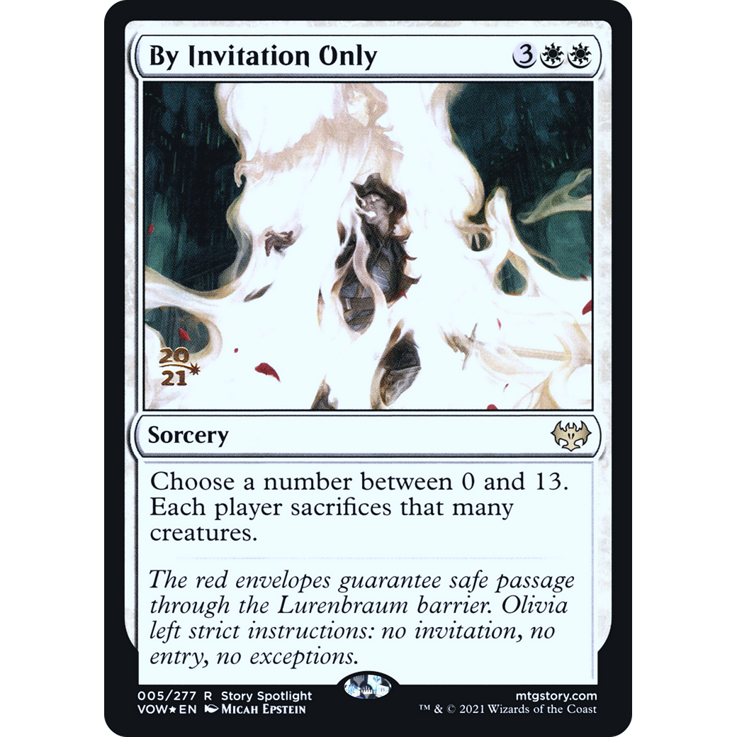By Invitation Only (PRE-005) - Innistrad: Crimson Vow Promos Foil