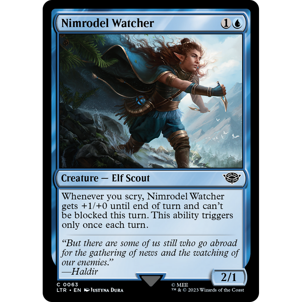 Nimrodel Watcher (LTR-063) - The Lord of the Rings: Tales of Middle-earth