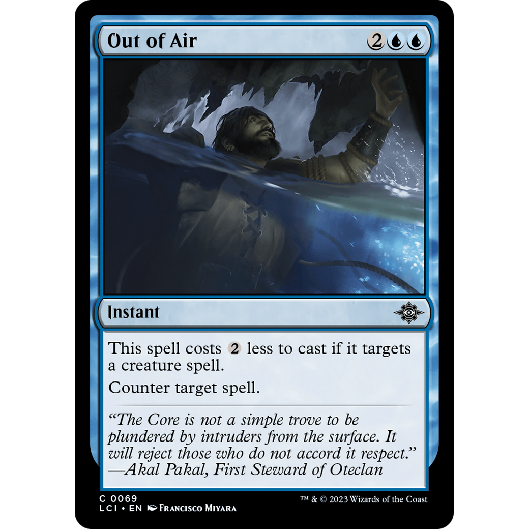 Out of Air (LCI-069) - The Lost Caverns of Ixalan Foil